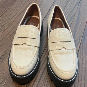 Franco Sarto Off-White Loafers